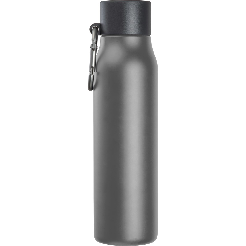 Trinkflasche mit Karabiner, 600ml